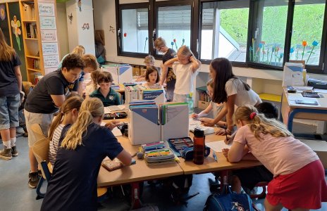 27.06.2025 Kooperation der Partnerklassen 2a und 4a